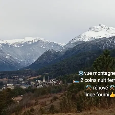 App 2ch Vue Montagne Proche Praloup Barcelonnette